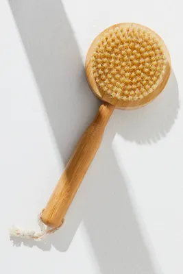 Baudelaire Bamboo Short-Handle Bath Brush