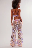 Floral Flare Lounge Pants