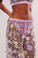 Floral Flare Lounge Pants