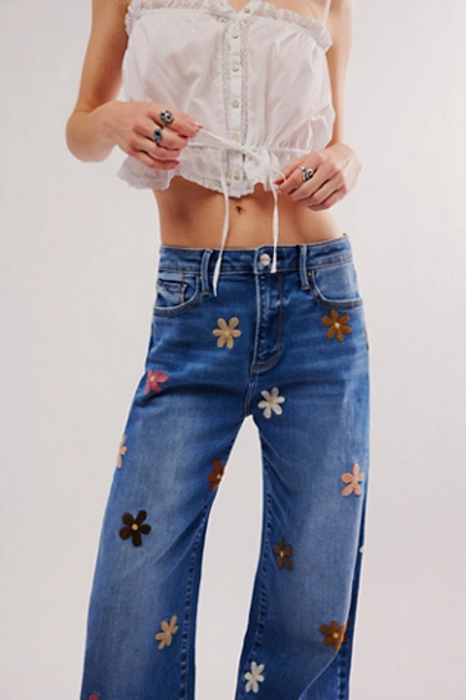 Driftwood Charlee Wide-Leg Jeans