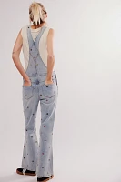 Driftwood Flare Overalls