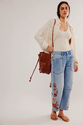 Driftwood Barbara Embroidered Jeans