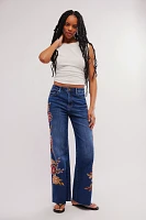 Driftwood Charlee Wide-Leg Jeans