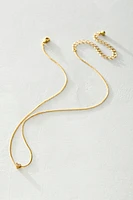 Hearts Gold Plated Choker Necklace