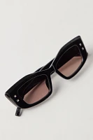 Legend Studded Cateye Sunglasses