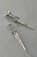 Alkemie Sterling Silver Sword Earrings