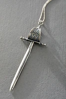 Alkemie Sterling Silver Sword Necklace