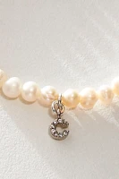 FYB Silver Pearl Identity Bracelet