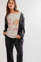 The Laundry Room Coke Gal Smile Oversized Tee