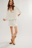 Costa Eyelet Top