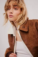 Rocky Leather Bomber Jacket