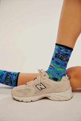 Smartwool Atheltic Far Out Tie Dye Crew Socks