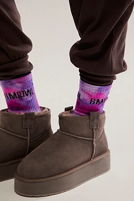 Smartwool Atheltic Far Out Tie Dye Crew Socks