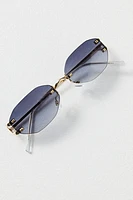 Kai Rimless Slim Sunnies