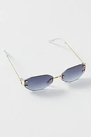 Kai Rimless Slim Sunnies