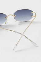 Kai Rimless Slim Sunnies