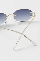 Kai Rimless Slim Sunnies