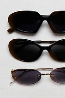 Kai Rimless Slim Sunnies