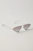 Zoey Slim Aviator Sunglasses