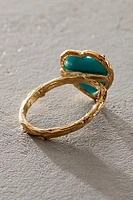 Elisabeth Bell Turquoise Heart Ring