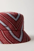 Kangol Diagonal Stripes Bucket Hat