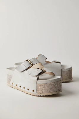 Rule Breaker Monochrome Flatform Sandals