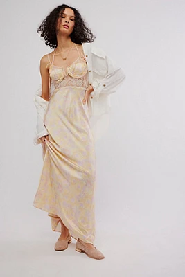 For Love & Lemons Amora Maxi Dress