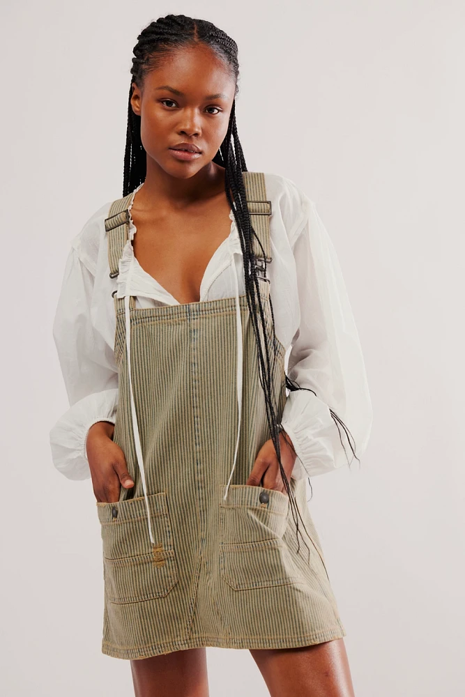 We The Free Overall Smock Mini Railroad Top