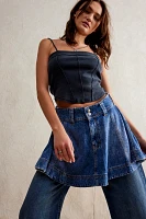 We The Free Wonderland Denim Skirt