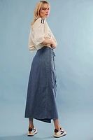 Closed Denim Wrap Skirt