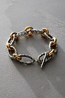 Tat2 Ravelle Hammered Chain Bracelet