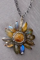 Eric Silva Labradorite Flower Necklace