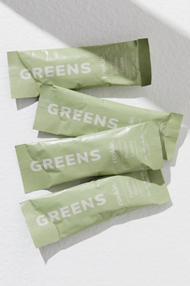 Rookie Wellness Greens + Superfoods Supplement Stick Packs