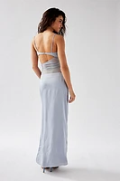 Mari Lou Asymetrical Maxi Dress