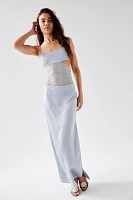 Mari Lou Asymetrical Maxi Dress