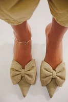 Bethany Bow Heels