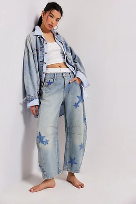 We The Free Good Luck Shadow Patch Jeans