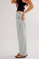 RE/DONE Wide Tapered Jeans