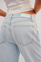 RE/DONE Easy Straight Crop Jeans