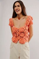 Tach Nogal Crochet Top