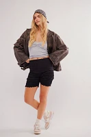 Ruffled Up Bike Shorts