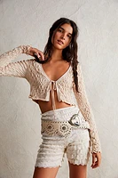 Ruffled Up Bike Shorts