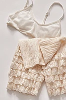 Ruffled Up Bike Shorts