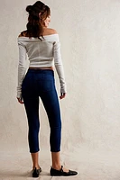 We The Free Knockout Mid-Rise Crop Jeans