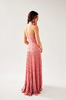 PatBO Hand-Embroidered Lace Gown