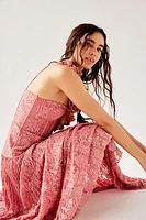 PatBO Hand-Embroidered Lace Gown