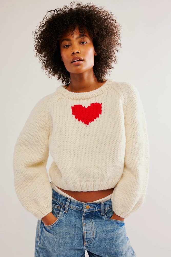 GOGO Heart Pullover