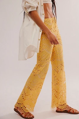 Anna Sui Eyelet Pants