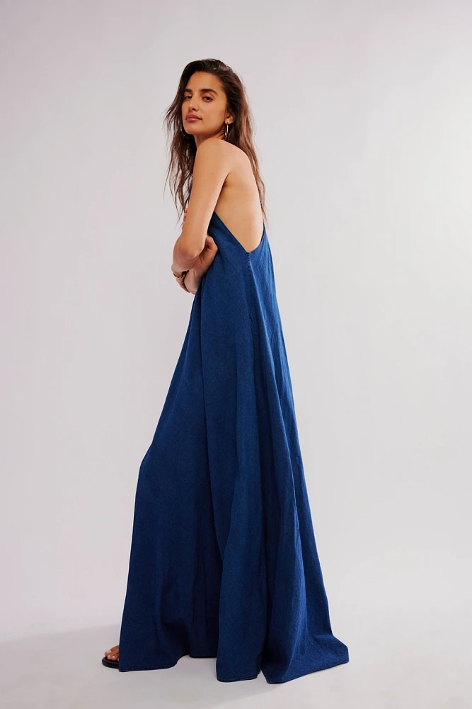 Closed Knotted Maxi Dress