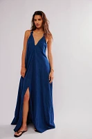 Closed Knotted Maxi Dress